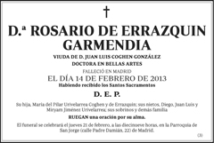 Rosario de Errazquin